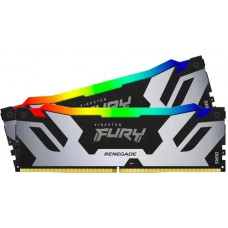 Оперативная память DDR5 32Gb (2x16Gb) 6000MHz Kingston FURY Renegade Silver RGB 32-38-38 (KF560C32RSAK2-32)